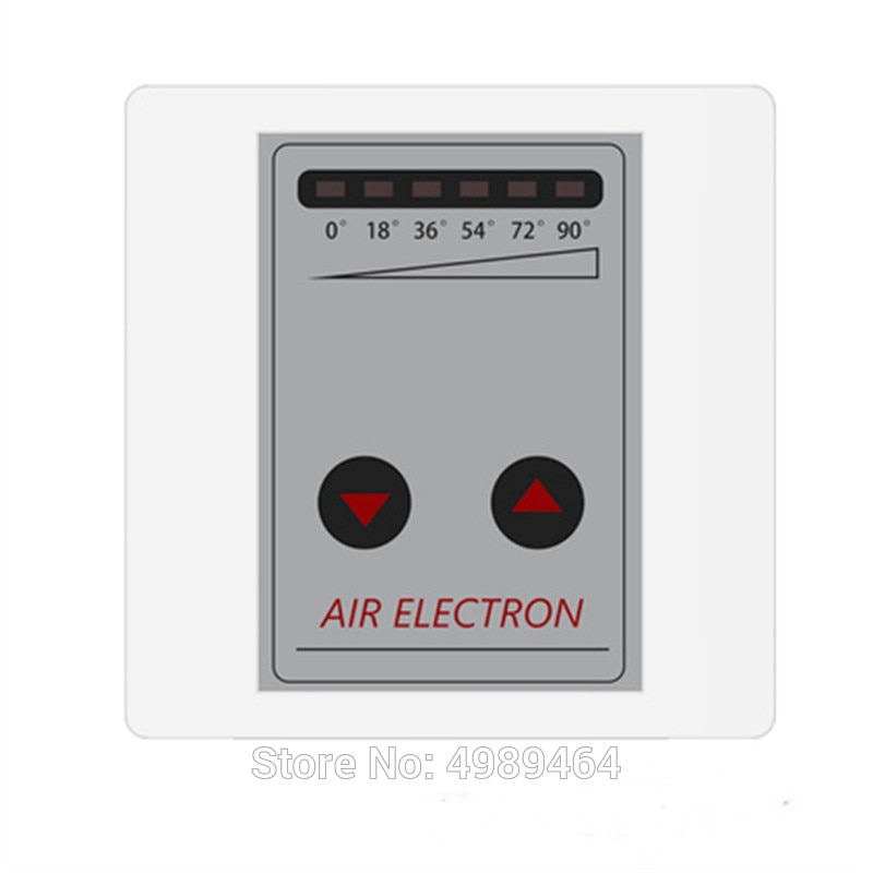 Ajustable air damper drive angle control air damper actuator with position control signal feeback position damper actuator
