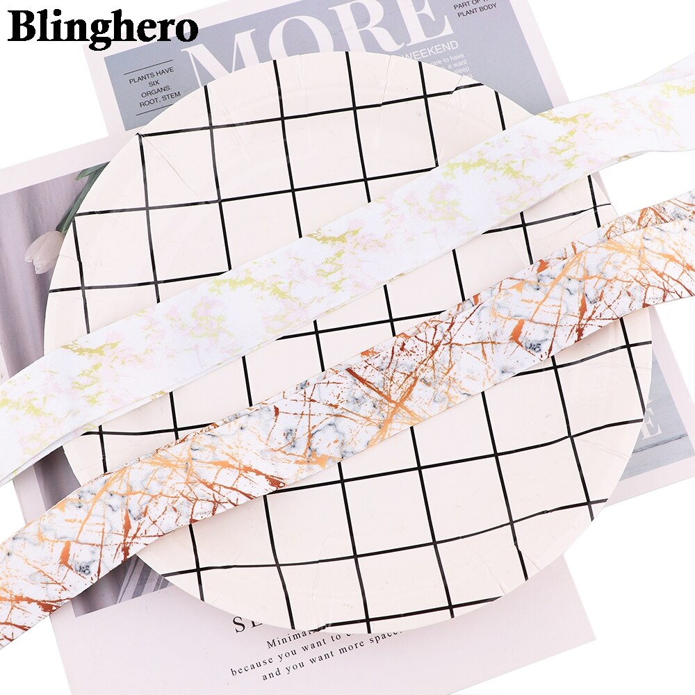 CB608 Marble Printing Neck Strap Keychain Lanyard For Keys Women ID Badge Holder Keycord DIY Hanging Rope Cell Phone Accessories