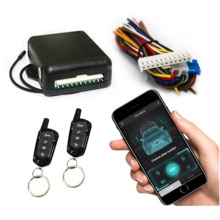 Centrale Vergrendeling Auto Alarm Mobiele Telefoon Slimme Afstandsbediening Automatisering Deur Universele 12V Auto Gecentraliseerde Keyless Entry Systeem