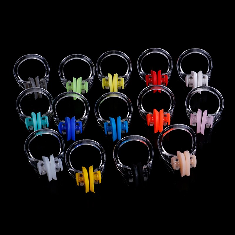 Reusable Soft Silicone Swimming Nose Clip Comfortable Diving Surfing Swim Nose Clips For Adults Children