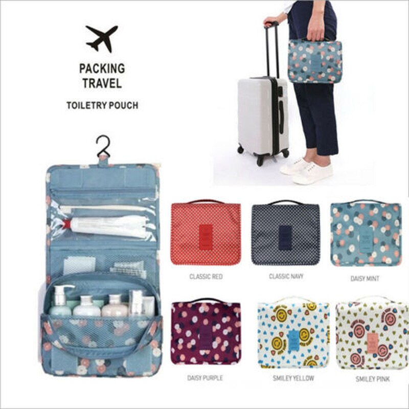 Osmetic Organizer Bag Opknoping Reizen Camping Make Toiletartikelen Badkamer Wassen Kit