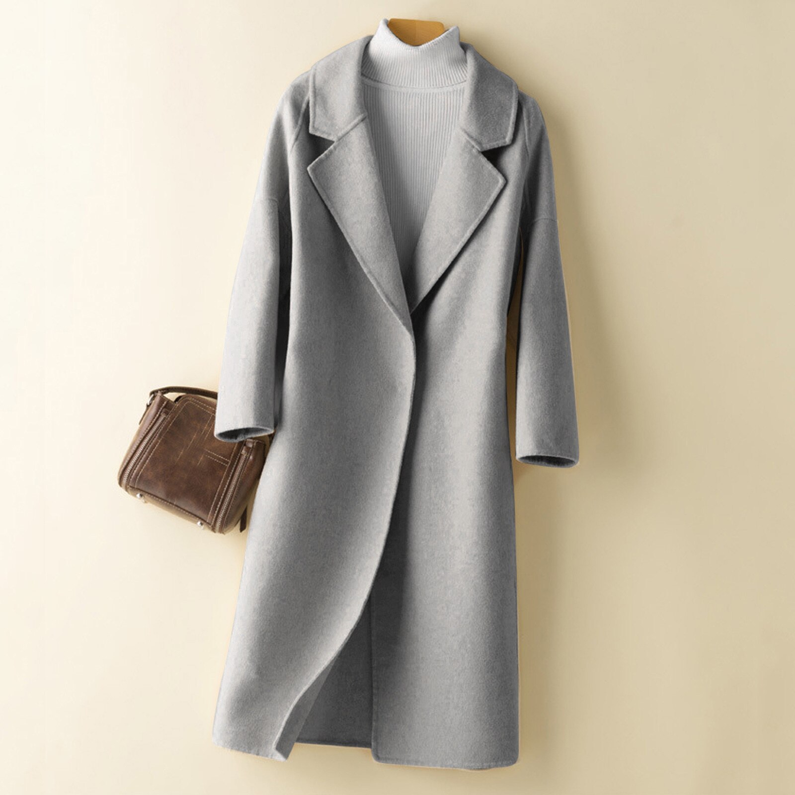 Women Elegant Geometric Print Hooded Coats Fashion Button Pocket Warm Long Cardigan Mujer Autumn Winter Vintage Overcoat Trench