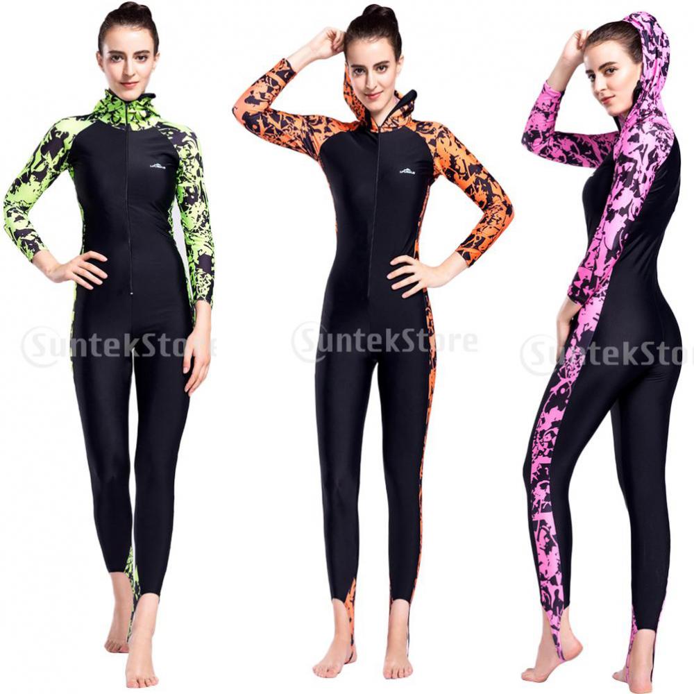 Full Body Water Sports Skins Diving Snorkeling & Swimming Compression Tights
