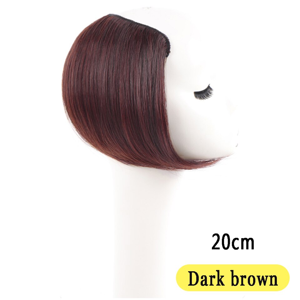 Houyan Wig piece on the top of the head hair piece one piece female hair increase volume fluffy and traceless ha: 4/27HL