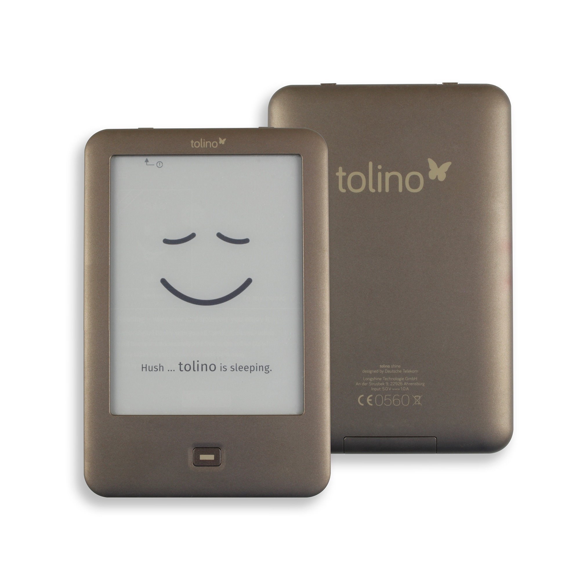 e-book portable e reader WiFi ebook Tolino Shine 6 inch HD 1024x758 e-ink has backlight 4GB electronic books Reader