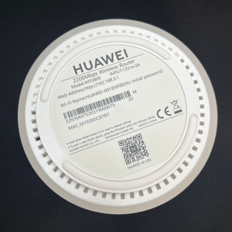 HUAWEI WiFi Mesh WS5800 2200Mbps Wireless Router NO Package