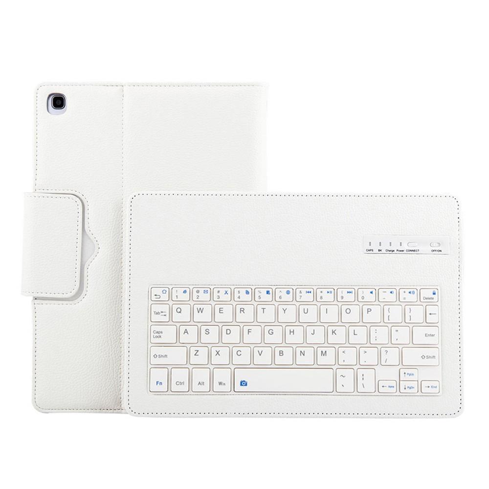 Litchi tablet escudo para samsung galaxy tab s6 lite 10.4 p610 p615 p618 caso teclado sem fio bluetooth suporte magnético capa + caneta