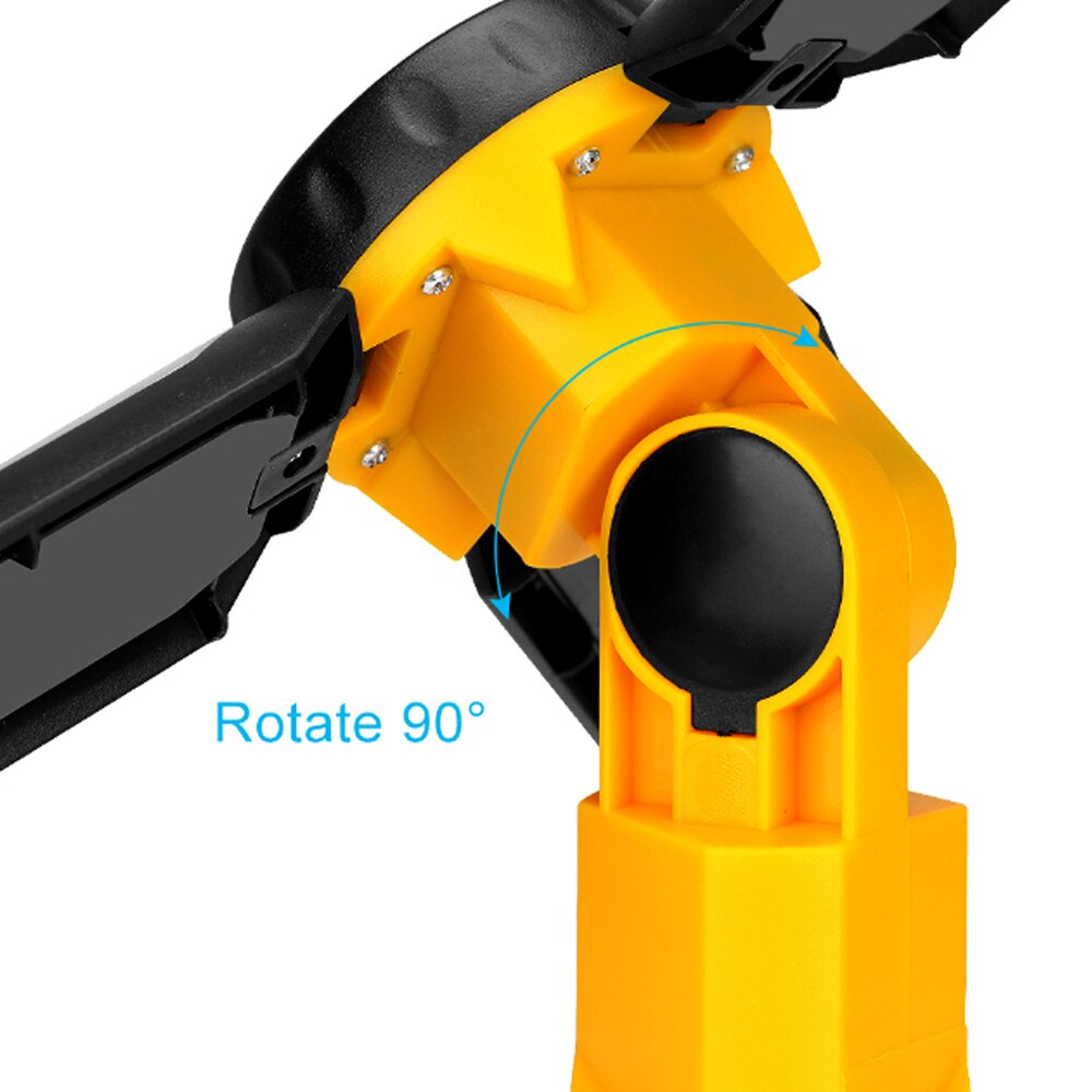 USB rechargeable led work light 3 kinds of deformation lighting, outdoor camping adventure night fishing repair emergency light