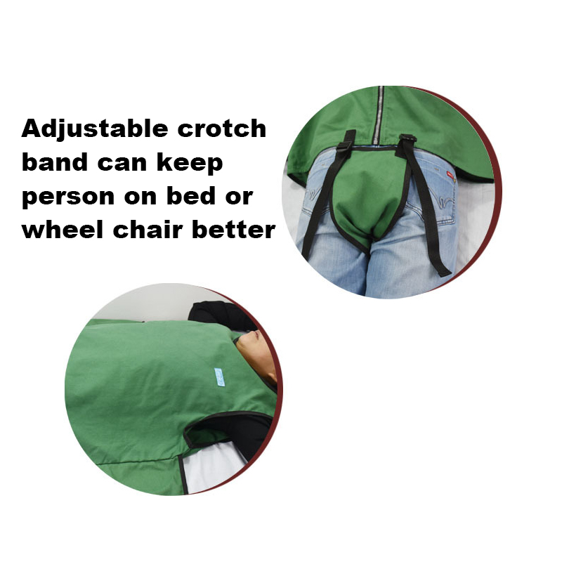Anti-Vallen Bed Stoel Restraint Vest Ouderen Katoen Rolstoel Veiligheidsgordel Terughoudendheid Kleren Band Kleding Voor Dementie Patiënten
