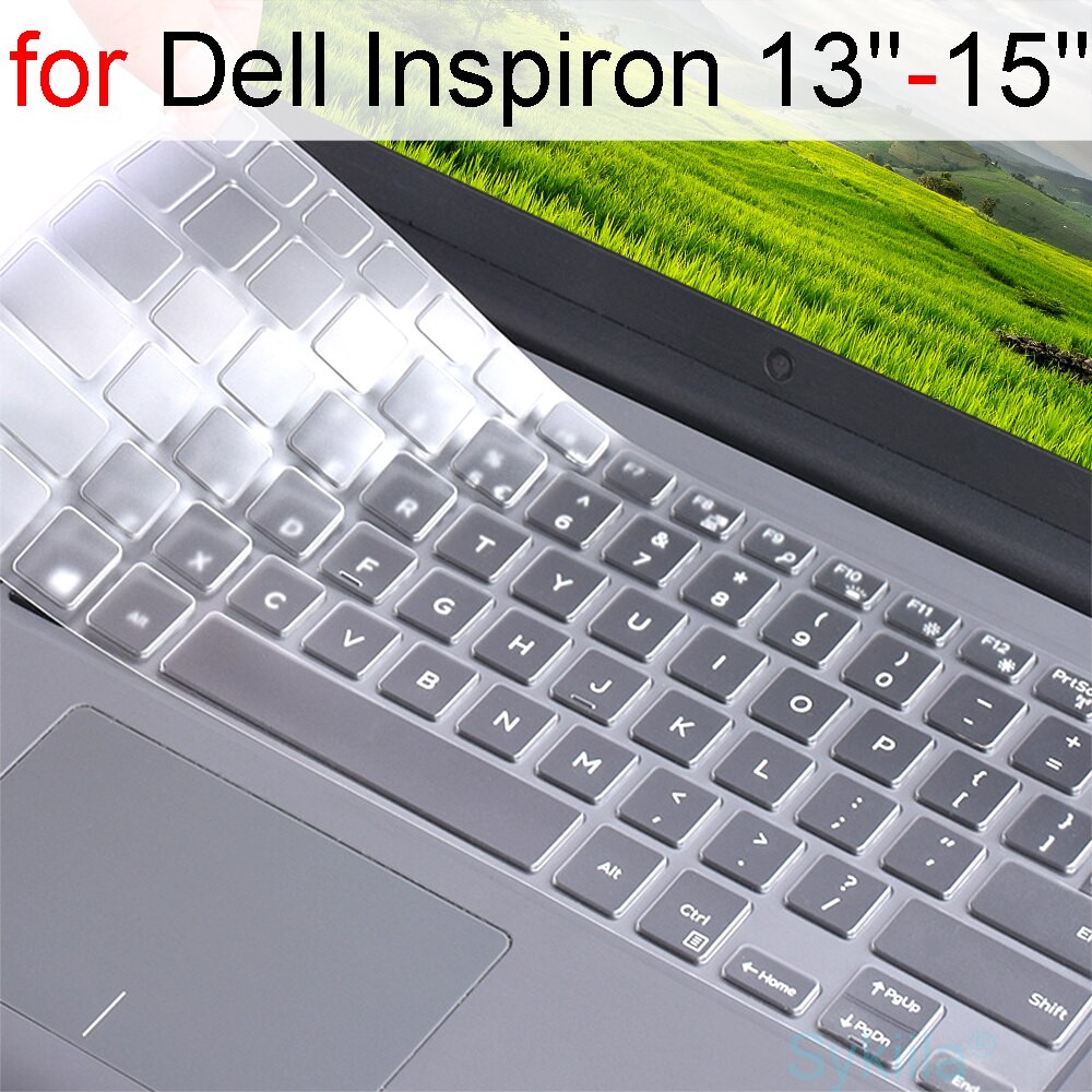 Cubierta para teclado Dell Inspiron 13 15 3508, 3608, 4308, 4508, 7347, 7348, 7352, 7353, 7359, 7547, 7548 funda de piel protectora 13BD 13WD 15BD