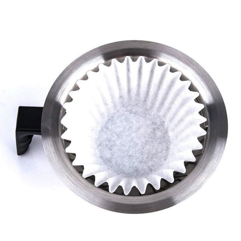 1000/500 stk 12 kopper amerikansk kaffe filterpapir kaffemaskine erstatning cafe kaffegrej til  rh 330 kurv