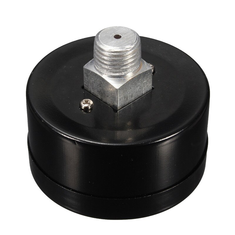 bar lufttrykkmåler 13mm 1/4 bsp tråd 0-180 psi 0-12 manometer dobbel skala til luftkompressorjernens diameter ca 52mm