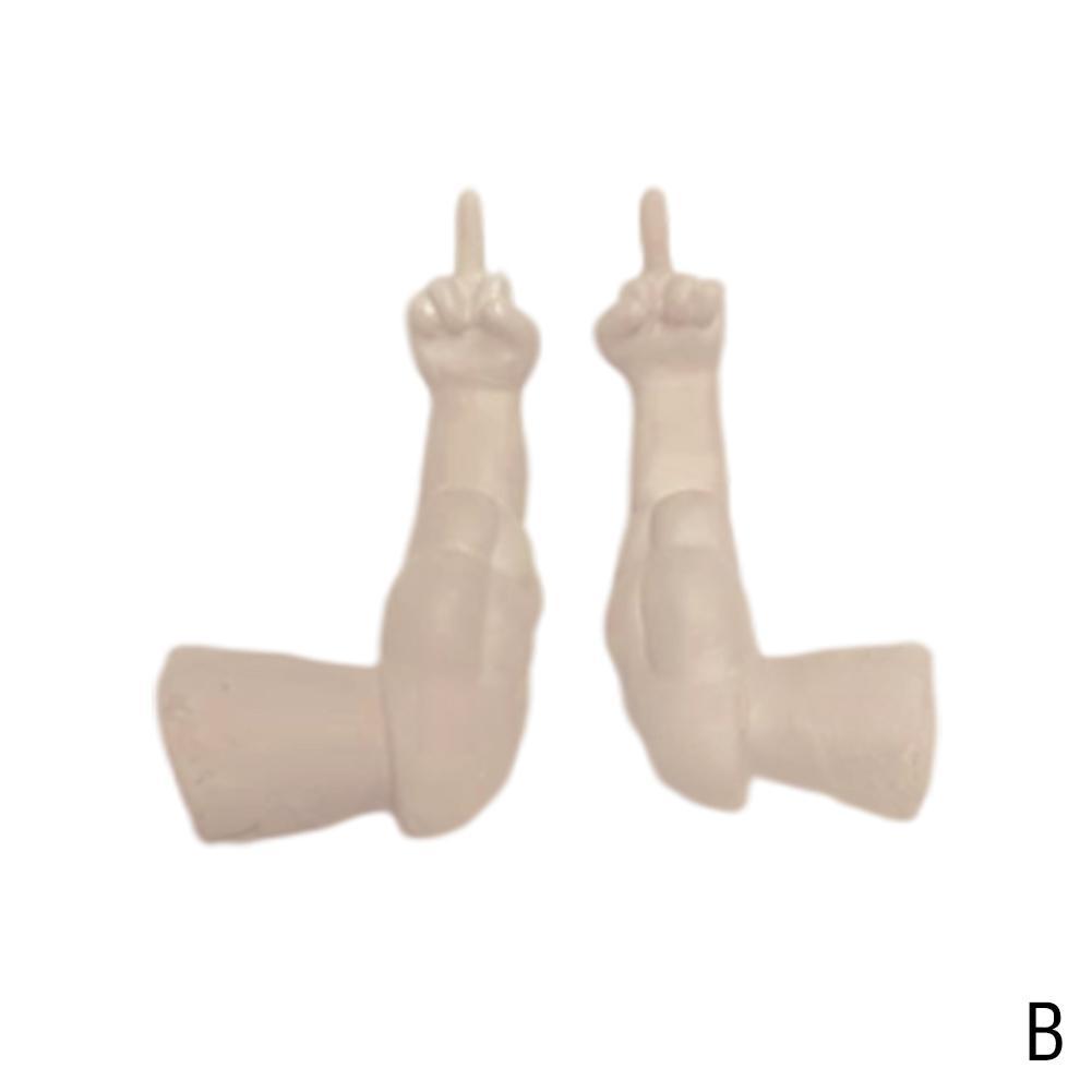 Grappige Kip Spier Arm Kip Vuist Tricky Prank Hand Pet Model Rekwisieten Levert Speelgoed Vinger Cosplay Midden Kostuum Huisdier i1i4: Flesh colored