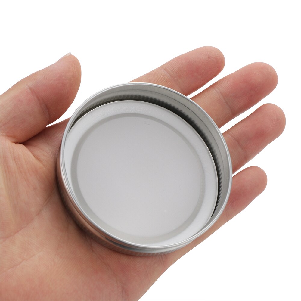 10Pcs/Pack Canning Lids Leak-Proof Wide Mouth Mason Jar Lids Tinplate Jar Caps Home Kitchen Food Storage Accessories