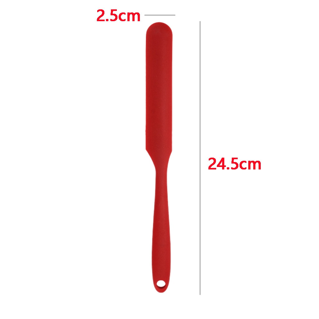 Long Handle Silicone Spatula Cake Cream Mixer Baking Dough Scrapers Confectionery Tools Kitchen Accessories Non-Stick High#Y2