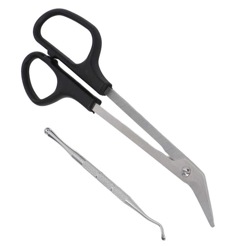 Grote Nagelknipper Professionele Gebruik Lange Steel Teennagel Schaar Ergonomische Unieke Lange Levensduur Met Nail Picker