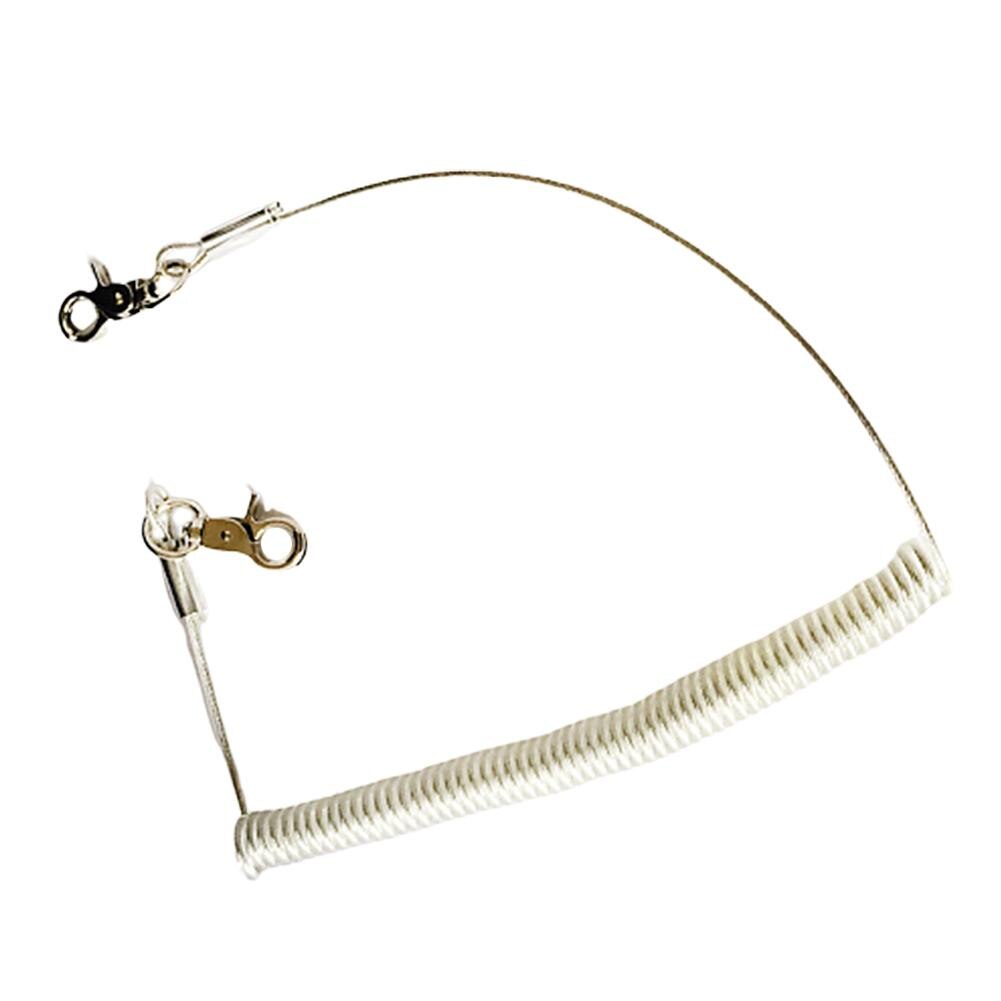 Laisse pour oiseau, accessoire d&#39;entraînement en vol, ultra-légère et Flexible, sangle en corde pour perroquets, perruches, fournitures pour oiseaux, 2m 5m 10m: 2m White