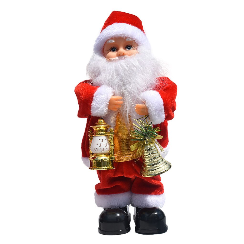Natal papai noel natal novo presente dança brinquedo musical elétrico papai noel boneca twerking cantando decoração de natal para casa