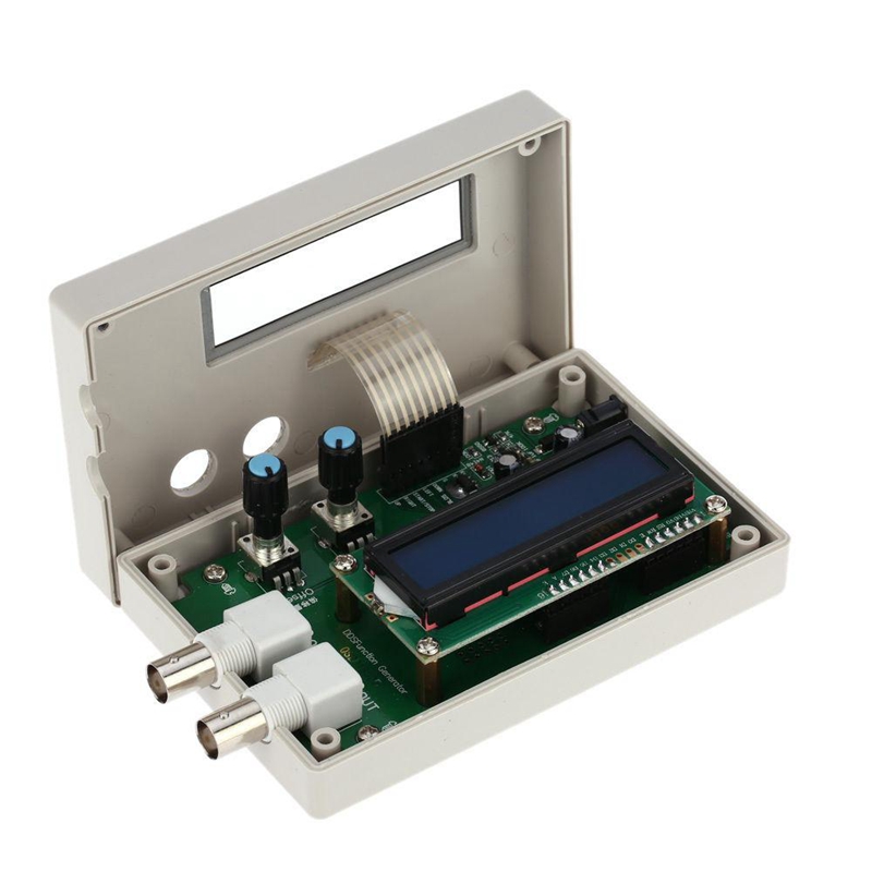 -Dc9V 1Hz-65534Hz 1602 Lcd-scherm Digitale Dds Signal Generator Module Vierkante Zaagtand Trilaterale Sinus Functie + Usb Ca