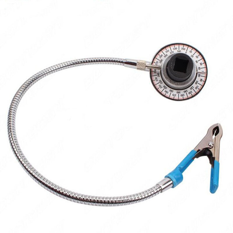 1pcs Angle Torque Gauge 1/2" Drive of Rotation Tester Precise Auto Repair Check Meter