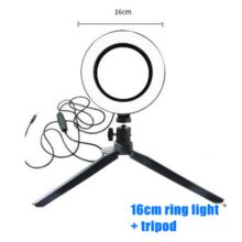 Photography Ring Light LED Studio Photography Photo Lighting Fill Light 16cm / 20cm / 26cm