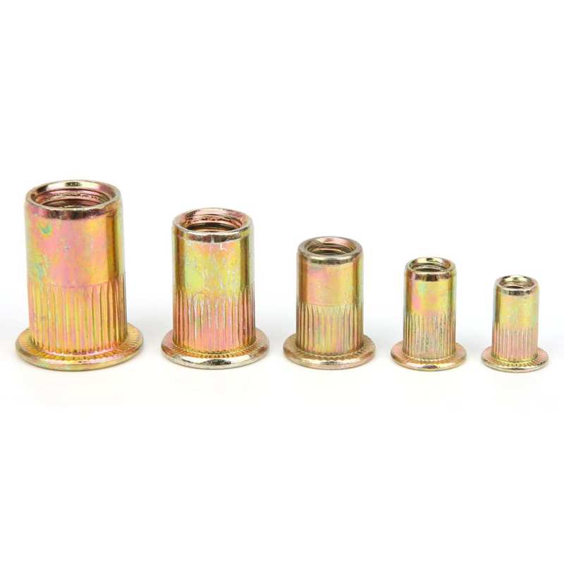 thread repair kit kit / box Mixed Zinc Plated Rivet Nut Threaded Rivet nut Insert Nut M4‑M10 Set screw