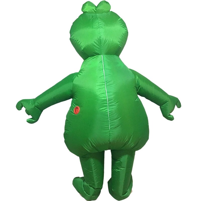 Oppustelig frø kostume voksne sjovt sprænge outfit halloween cosplay tøj