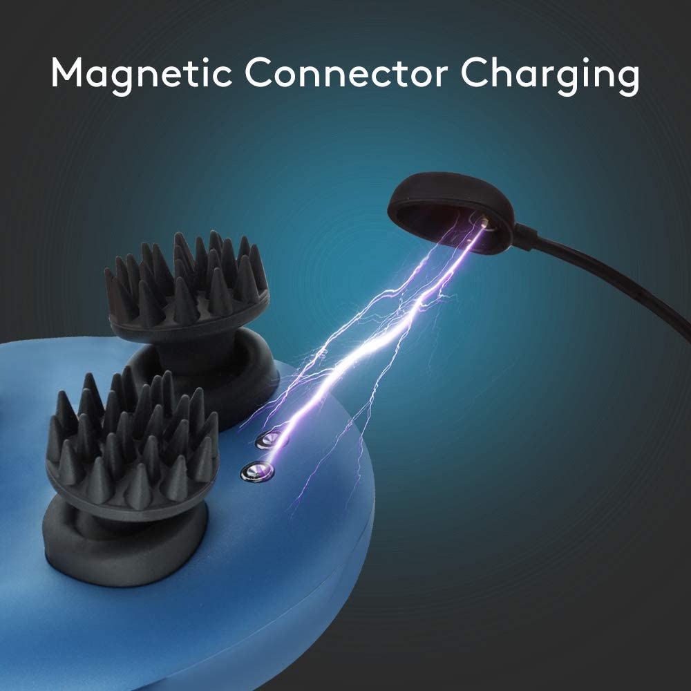 Breo Scalp Mini Blue Wireless Massager Head for Scalp Relief IPXF7