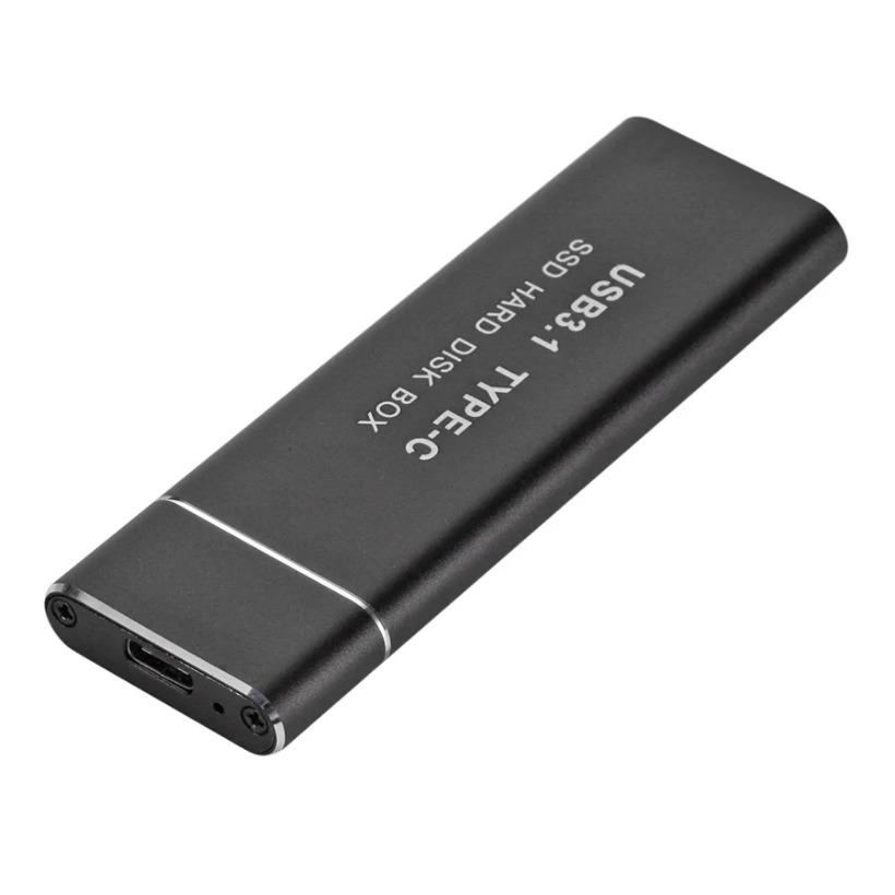 MnnWuu USB 3.1 Type-C to M.2 NGFF SSD Mobile Hard Drive Disk Box 6Gbps External Enclosure Case for m2 SATA SSD USB 3.1 2260/2280