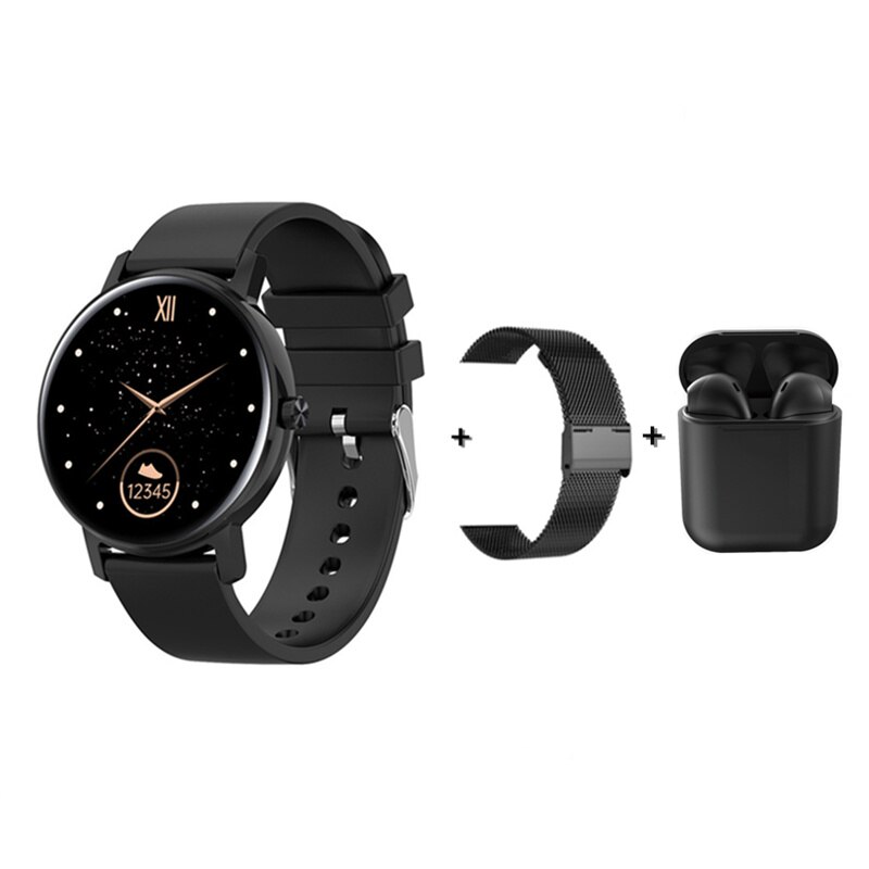 Smart Uhr Frauen Fitness Tracker Wasserdichte IP67 L01 Bluetooth Anruf Smartwatch Herz Rate Monitor Multi-Sport Modus Uhr: 14