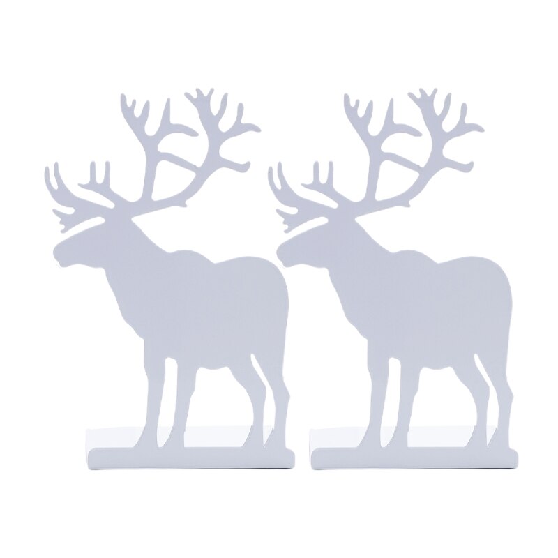 Patroon Antislip Verdikking Ijzer Metalen Boekensteunen Boek Organizer Voor Bibliotheek School Office Home Studie Bureau Organizer X3UE