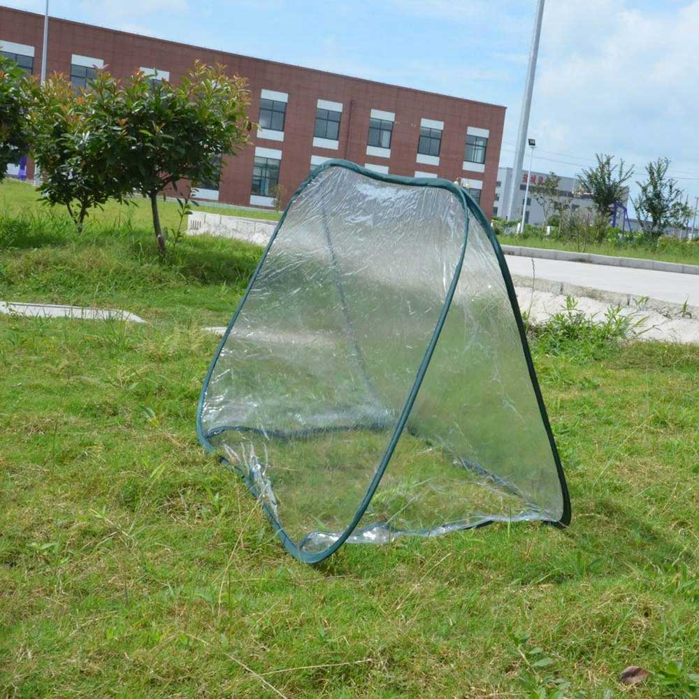Greenhouse Tent Pop-Up PVC Grow House Small Indoor Outdoor Garden Flower Pot Cover Patio Flower Protector Greenhouse Tent