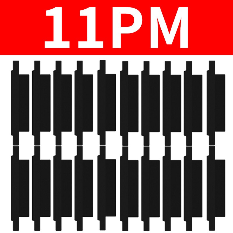 10 sztuk naklejki izolacyjne baterii ochrony rury owijania izolacji naklejki dla iPhone X XS XSM XR 11 12 13 Pro Max mini: 11Promax
