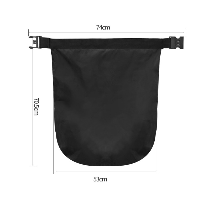 1 st Motorhelm Tas Combinatieslot Anti-Diefstal Bagage Opbergtas Ruiter Draagbare Reizen Motorfiets Uitrustingen Tas