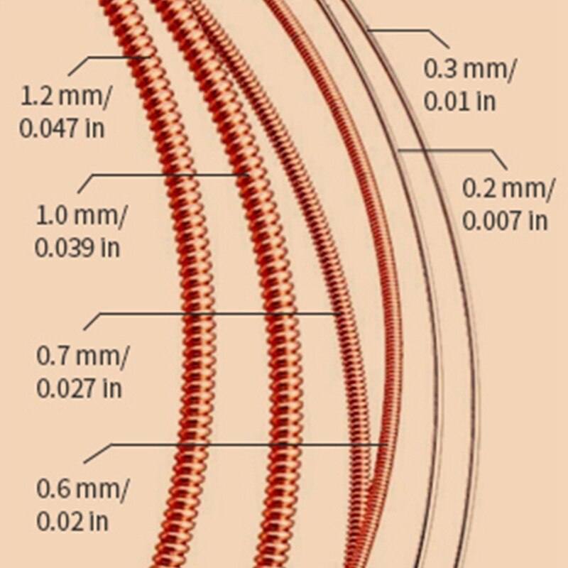 Acoustic Guitar Strings Replacement Steel Guitar Strings with 9 Pieces Celluloid Guitar Picks