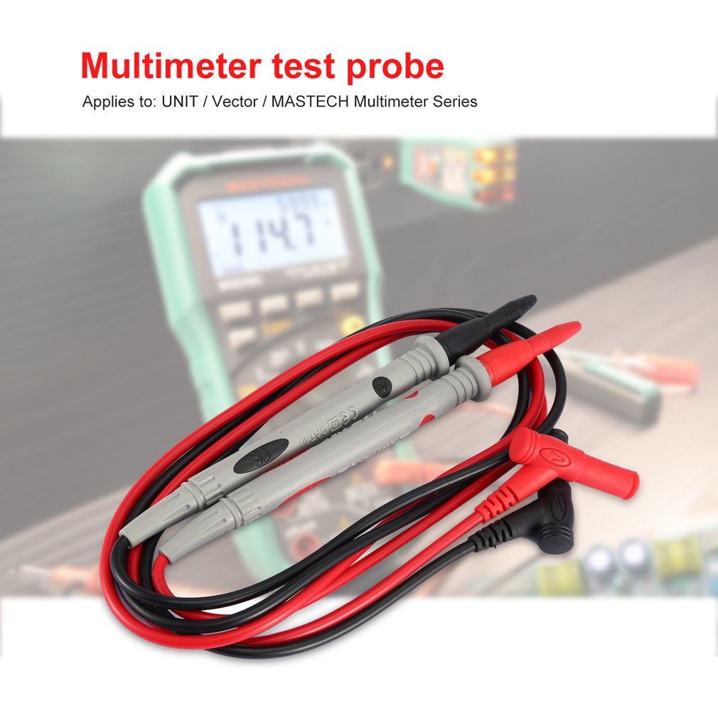 UYIGAO 20A aiguille pointe sonde multimètre Test conduit broche pour multimètre numérique plomb sonde câble pour UNI-T/Victor multimètre