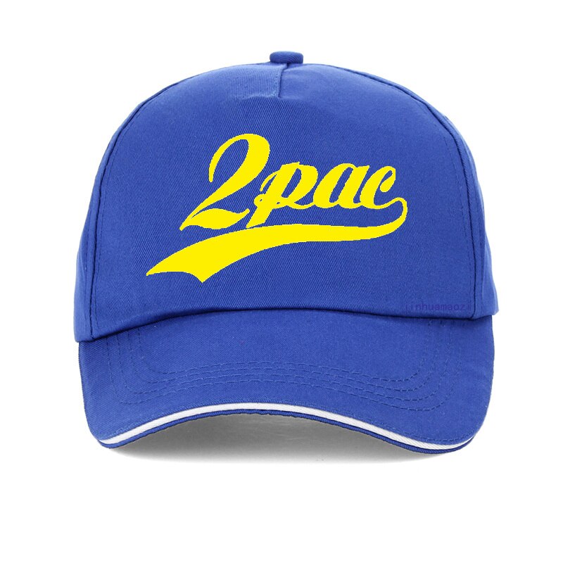 American Ripper Tupac 2pac berretto da Baseball Shakur Rapper hat Summer Rap 2pac cappelli per adolescenti cappello da papà Unisex cappellino Snapback: Arancione