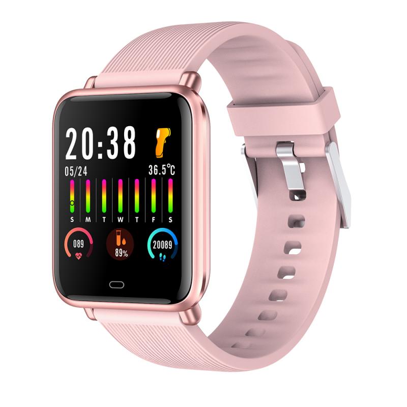 Smart Bracelet Q9T Smart Bracelet Body Temperature, Refreshment Rate Blood Pressure And True Blood Oxygen Monitoring: 02