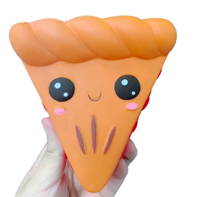 Jumbo Jam Pizza Squishy Cute Slow Rising Simulation Sweet Scented Novelty Squeeze Toy Stress Relief Fun Toy for Children