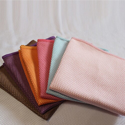 Zachte Microfiber Cleaning Handdoek Absorbeerbare Glas Keuken Schoonmaakdoekje Doekjes Tafel Venster Auto Theedoek Rag