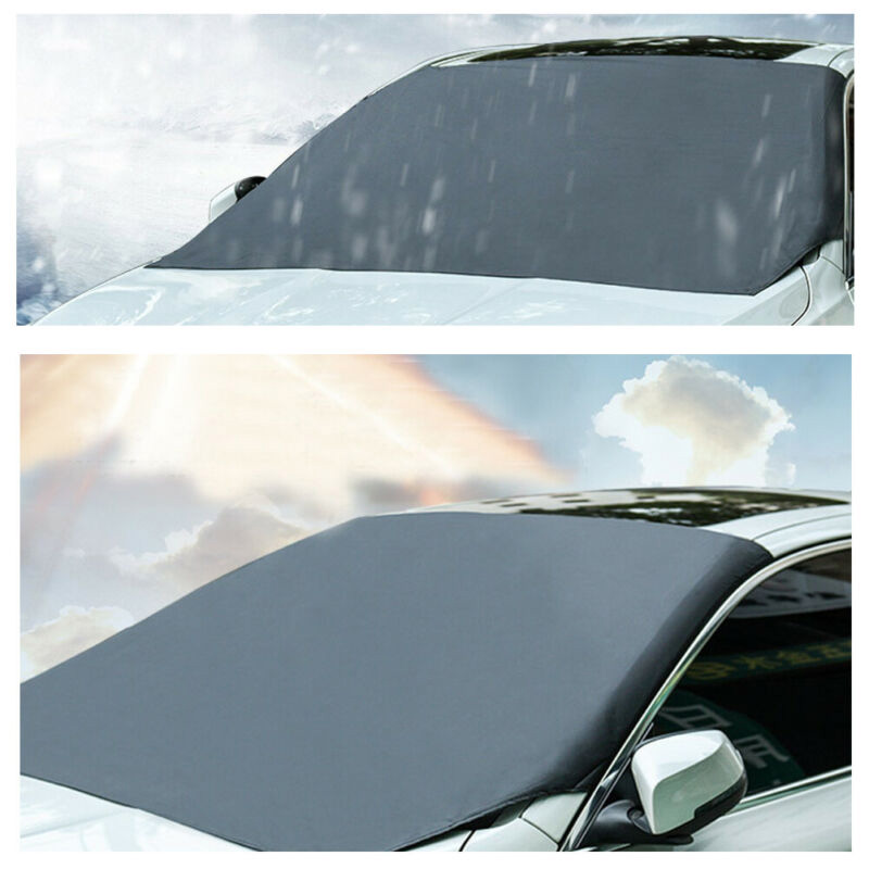 Auto Magnetische Voorruit Sneeuw Cover Winter Ijs Vorst Guard Zonnescherm Protector Protector Cover Auto Voorruit Cov