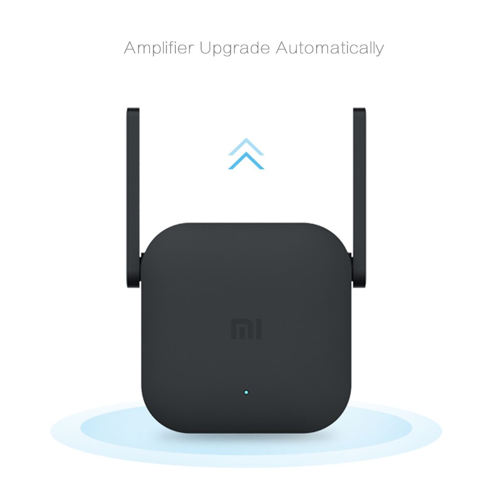 Xiaomi WiFi amplificador Pro 300Mbps 2,4G repetidor inalámbrico con 2*2 dBi antena enchufe de pared rango WiFi extensor amplificador de señal