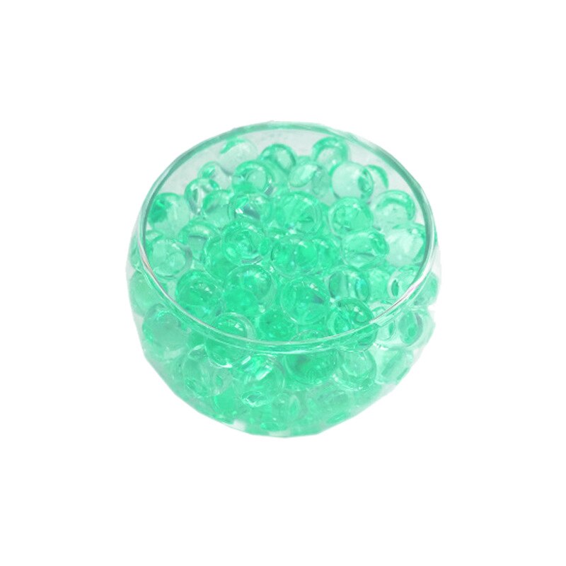 Crystal Soil Hydrogel Gel Polymer Water Beads Flower/Wedding/Decoration polymer Growing Water Balls Big Home Decor: Blackish green
