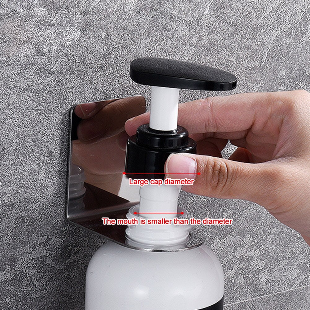 Portable Corner Hanging Shampoo Holder Wall Mounted Non Drilling Soap Home Kitchen Rack Shower Caddy Bathroom Multifunction