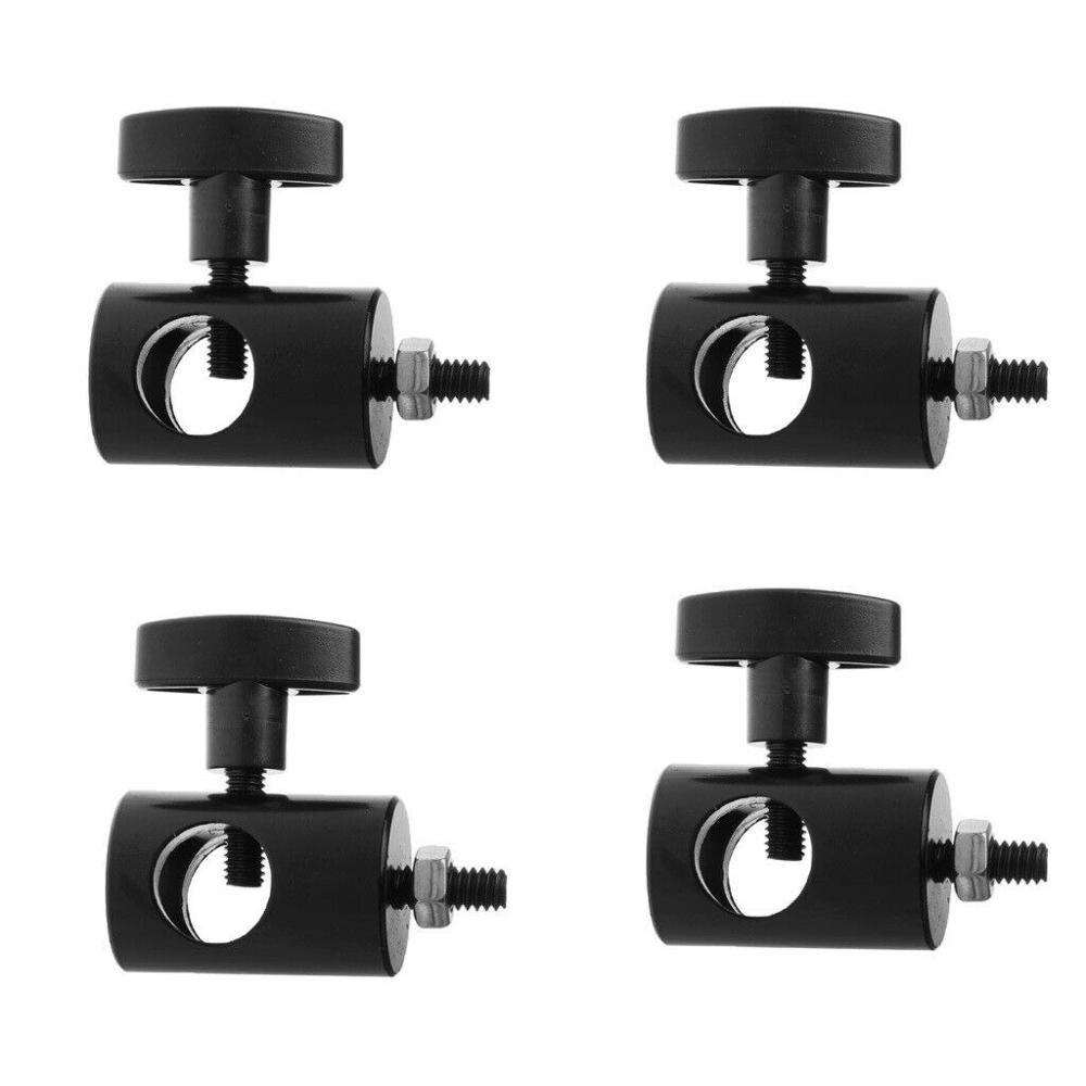 4 Pack 5/8 Zoll (16mm) Empfänger mit 1/4 Zoll-20 Gewinde Schnelle Adapter Halterung