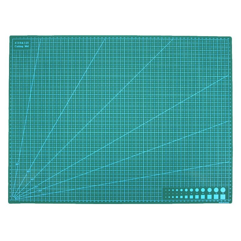 A2 Pvc Double Printed Self Healing Cutting Mat Craft Quilting Scrapbooking Board 60 x 45Cm Patchwork Fabric Paper Craft Tools