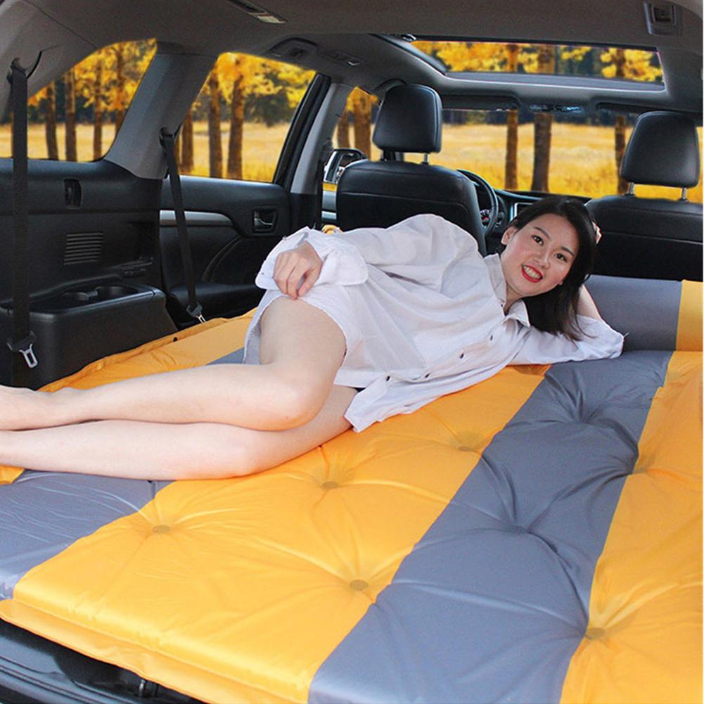 Car Camping Air Mattress Auto Blow Up Bed Inflatable Mattress Raised Airbed car bed