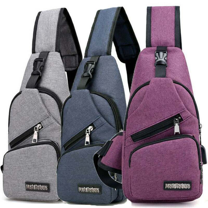 Bolsa de cintura de nylon, bolsa crossbody, esportiva, para atividades ao ar livre, para viagem, piquenique, de lona
