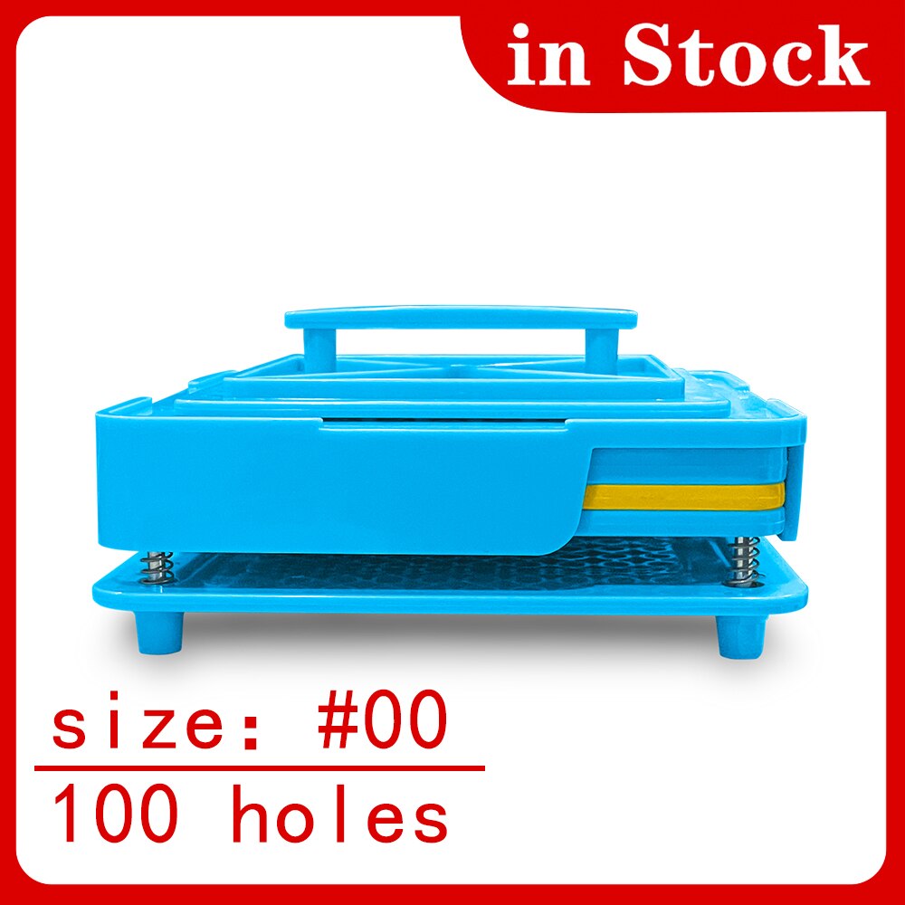 (100 Holes) Size 00 Manual Capsule Filler / Capsule Filling Machine / Capsule Capper / Capsule Connection Machine
