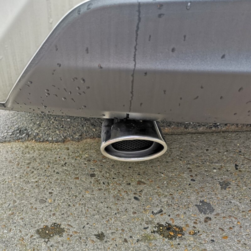 Car universal stainless steel muffler accessories for Volkswagen vw POLO Tiguan Passat Golf EOS Scirocco Jetta Bora Lavida